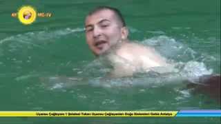 Uçansu Çağlayanı 1 Şelalesi Yukarı Uçansu Çağlayanları Doğa Sistemleri Gebiz Antalya 4K UHD