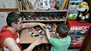 Как сделать стеллаж для машинок своими руками