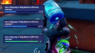 Use a Chug Jug or Chug Splash in Different Matches - Week 9 Season 9 Fortnite Challenge Guide