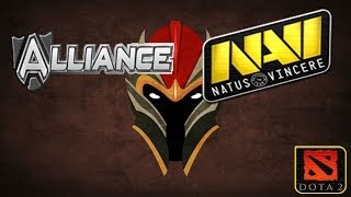 ФИНАЛ Лузеров Alliance vs NaVi #3(30.11.2013) ASUS ROG DreamLeague Dota 2 Consolidation Final