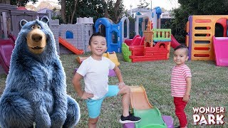 Built Our Own WONDER PARK Backyard Playtime Fun CKN Toys AD