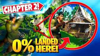 *NEW* Exploring SECRET LOCATIONS That 0% Of Players HAVE ACTUALLY LANDED AT! (Battle Royale)
