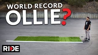 World Record Ollie - Jordan Hoffart