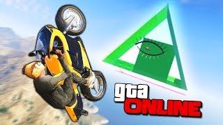 ИЛЛЮМИНАТ СЛЕДИТ ЗА НАМИ! МОТОПАРКУР ОТ РЕПТИЛОИДОВ В GTA 5 ONLINE ( ГТА 5 МОТОПАРКУР )