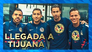 Llegada de Club América a Tijuana Clausura 2020