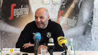 Coach Djordjevic presenta la Coppa Italia