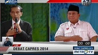 [Debat Capres 2014] Pembangunan Ekonomi dan Kesejahteraan Sosial (4)