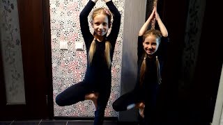 ЙОГА ЧЕЛЛЕНДЖ с Супер Сестренками Yoga Challenge Лучшие Челенджи  Вызов принят