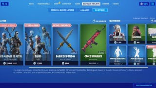 FORTNITE [ NOUVEAU PACK : MASQUE DE MÉTAL : ZADIE & GUEULE DE MÉTAL ] 06-02-2020