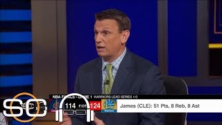 Tim Legler on controversial late LeBron James foul call: 'That's a block' | SC with SVP | ESPN