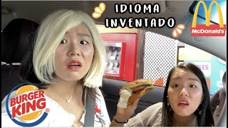Pidiendo comida en un IDIOMA INVENTADO ? |Ordering food in an INVENTED LANGUAGE| |Cocochickyy|