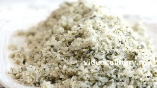 Рассыпчатый рис с зеленью - Рецепт Бабушки Эммы