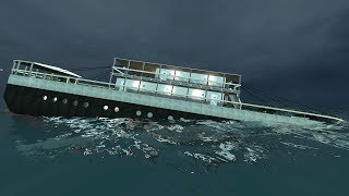 Garry's Mod | SINKABLE Royal Pilgrim Ship | Mod Showcase REDUX