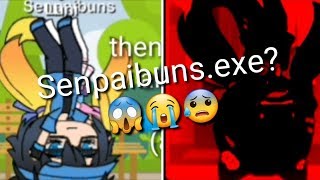 CREEPY Gacha Life Glitch With Bizarre Fix | SENPAIBUNS.EXE(read desc)