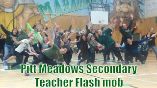 Pitt Meadows Secondary teacher flash mob