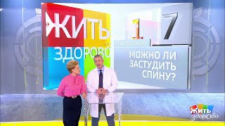 Жить здорово! Совет за минуту: можно ли застудить спину.   13.12.2018