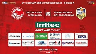 Irritec Capo d'Orlando vs Solbat Basket Golfo Piombino