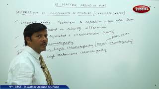 Seperation of components of Mixture| Is matter around us Pure | Class 9 Chemistry | CBSE Syllabus