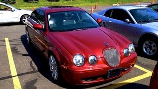 2003 Jaguar S-Type R Supercharged 4.2L V8 Start Up, Quick Tour, & Rev With Exhaust View - 67K