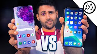 Samsung Galaxy S20 Ultra vs iPhone 11 Pro Max!