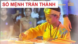 Nổi da gà màn xem bói đầu năm - NHÌN MẶT, VIẾT CHỮ ĐOÁN SỐ MỆNH Trấn Thành