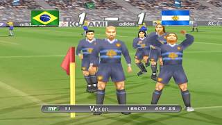 Winning Eleven 2000 Argentina vs Brazil