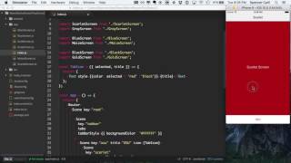 React Native Basics: Using react-native-router-flux Part 3 - Tabs