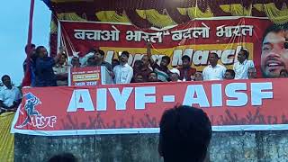 Kanaiya  kumar speech in koderma(1)