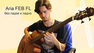 ОБЗОР ARIA FEB-FL/F безладовый акустический бас