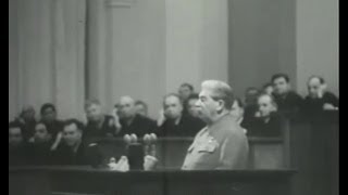 El último discurso de Stalin - 14 de Octubre de 1952 (subtitulos en español)