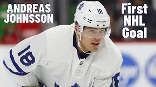 Andreas Johnsson #18 (Toronto Maple Leafs) first NHL goal 17/03/2018