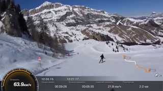 Sella Ronda, Orange route - 12.03.2015 Оранжевая "Кругосветка".
