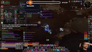 ??? Pugging Highest Mythic+ Keys I can Find - Blood DK Tank POV