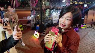 [開場曲]情人的眼淚,城裡的月光,情人,消遙自在.  香港旺角小龍女 龍婷 @中環摩天輪 10/12/19 Stacey Long