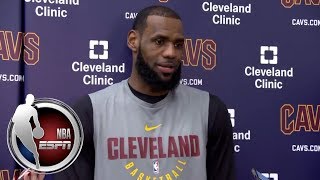 LeBron James reacts to Isaiah Thomas' planned return against Trail Blazers | ESPN