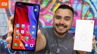 XIAOMI MI 8 SE UNBOXING - O PRIMEIRO PORTUGUÊS BRASIL E PORTUGAL