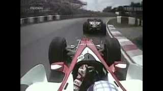 Takuma Sato - battle through the field