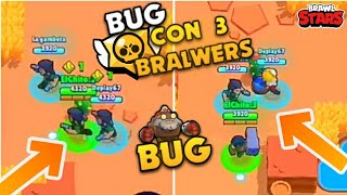 *EQUIPO DE 3 BRAWLERS EN SHOWDOWN DUO* BUG EN BRAWL STARS