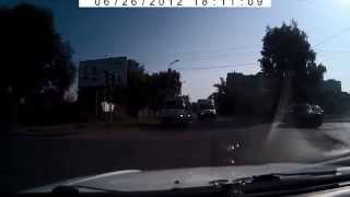 Омск Авария  04.08.2014 (ул.кирова +15 рабочая )