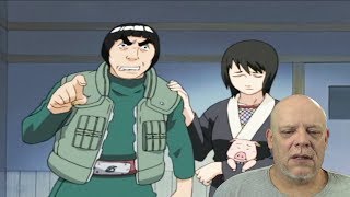 REACTION VIDEO | "Naruto" Clips - Brutal Decision For Gai and Rock Lee!