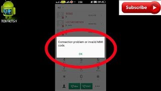 How to fix  connection problem or invalid mmi code  error