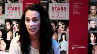 Shooting Stars 2001: Alicia Vikander, actress in Pure - Sweden