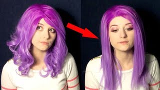 КАК ВЫПРЯМИТЬ ИСКУССТВЕННЫЙ ПАРИК (волосы) | Evahair