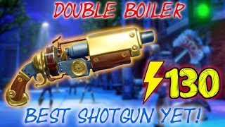 ⚡130 DOUBLE BOILER REVIEW // BEST SHOTGUN YET! | Fortnite Save the World