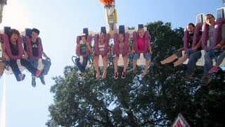 Scream-N-Eagle on-ride HD POV Oaks Amusement Park
