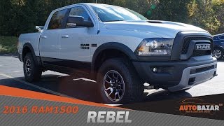 2016 Dodge Ram 1500 Rebel видео. Тест драйв Додж Рам 1500 Ребел 2016 на Русском. Пикапы из США.