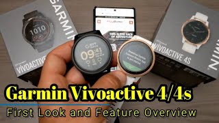 Garmin Vivoactive 4/4s - First Look and Feature Overview