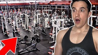 LA PLUS GROSSE SALLE DE SPORT AU MONDE !!