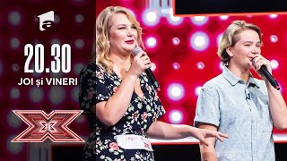 Armonie perfectă! Vezi cum cântă Diana și Ioana Conta piesa „Lovely”, la X Factor