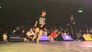 ルイス vs YUMEKI DANCE@LIVE 2013 JAPAN FINAL KIDS 【SEMIFINAL】